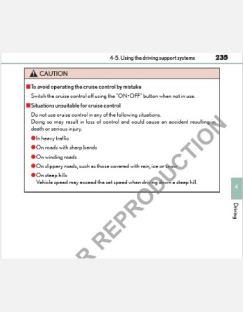lexus ls 460 2014-2015 owners manual